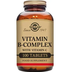 Solgar B-Vitamin<Vitamin B-Complex+C
