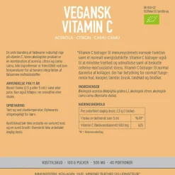 Plantforce C-Vitamin<Vitamin C Complex Vegansk
