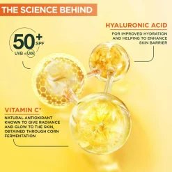 Garnier Vitamin C Glow-Boosting Daily UV Fluid SPF50+< Ansigtspleje