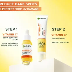 Garnier Vitamin C Glow-Boosting Daily UV Fluid SPF50+< Ansigtspleje
