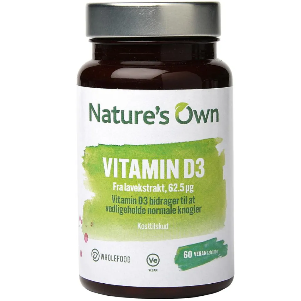 Natures Own D-Vitamin>Vitamin D3