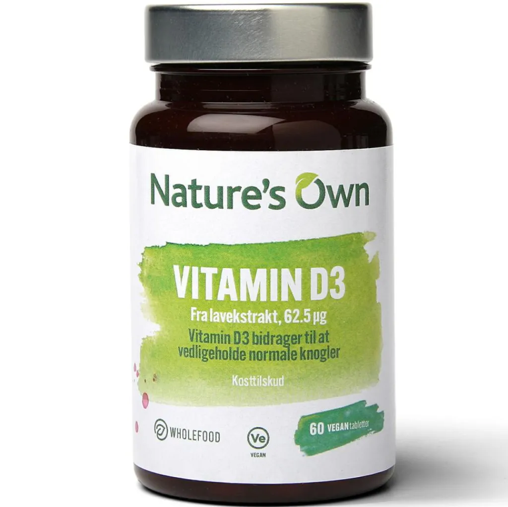 Natures Own D-Vitamin>Vitamin D3