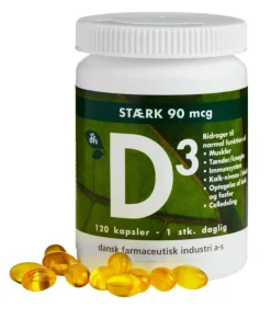 Dansk Farmaceutisk Industri D-Vitamin>Vitamin D3
