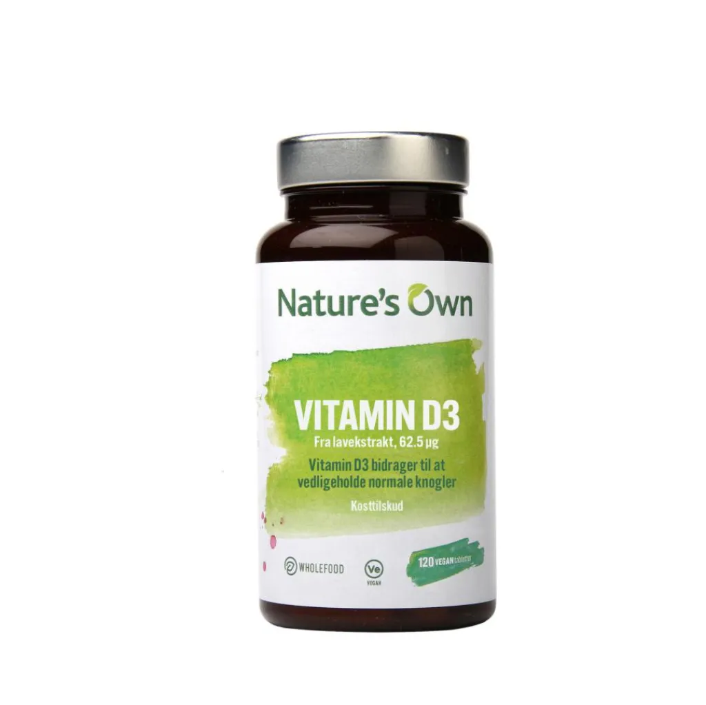 Natures Own D-Vitamin>Vitamin D3