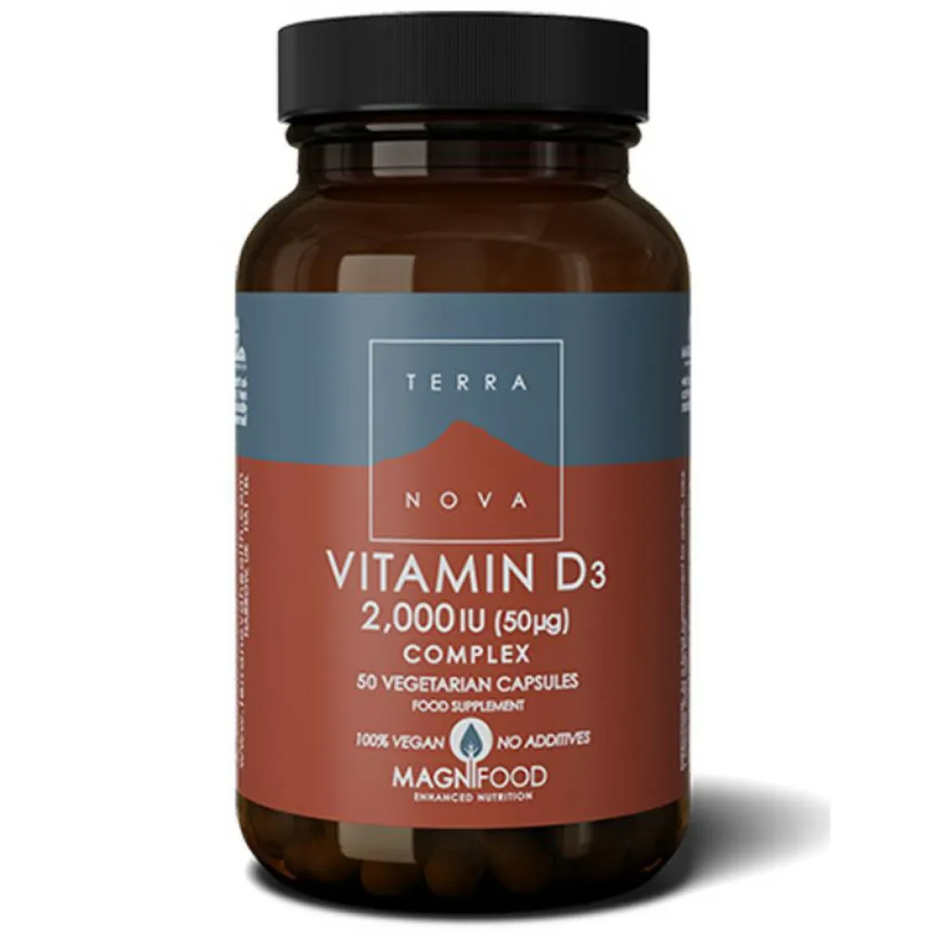 Terranova D-Vitamin>Vitamin D3 2000 IU