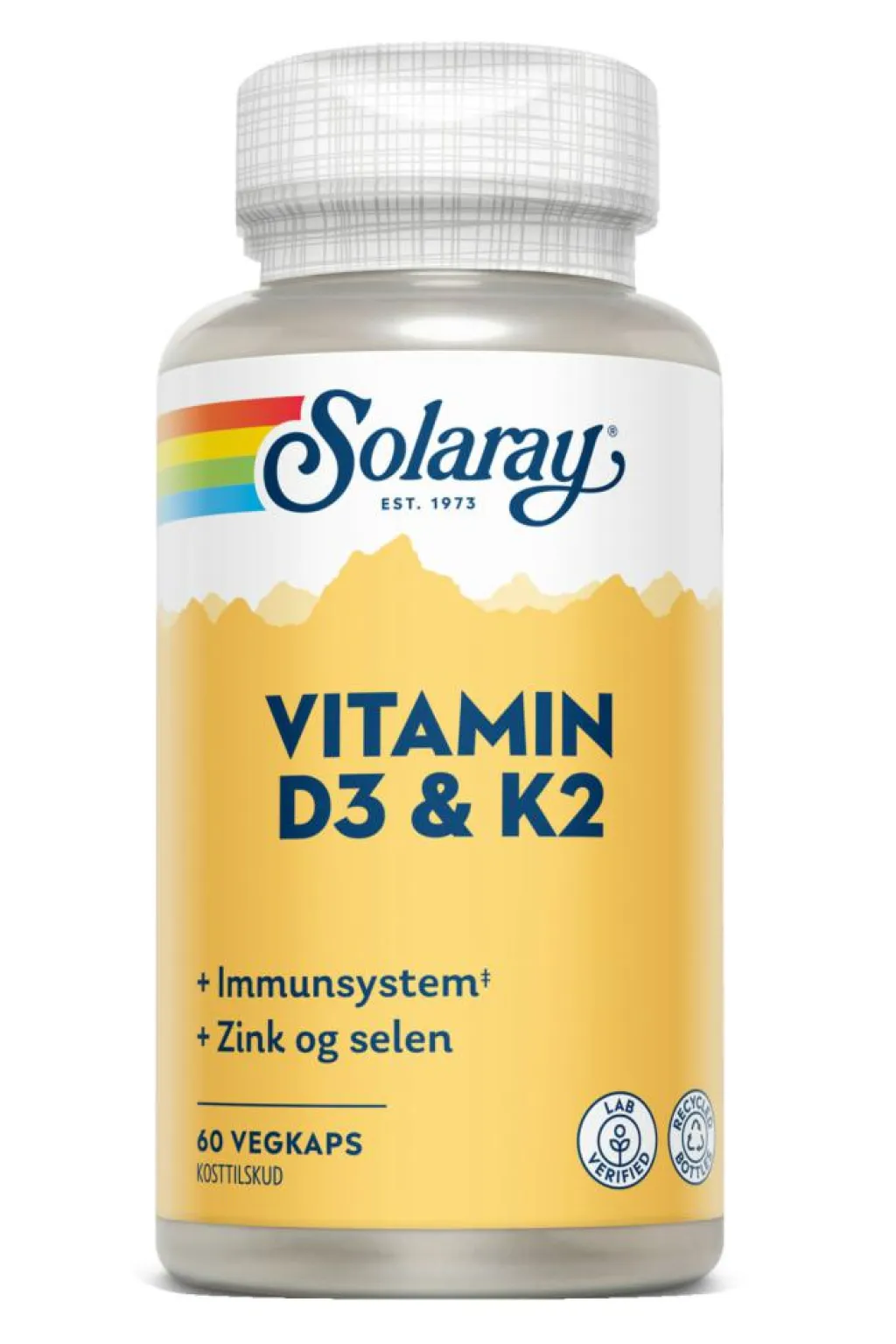 Solaray Vitamin D3 & K2< D-Vitamin
