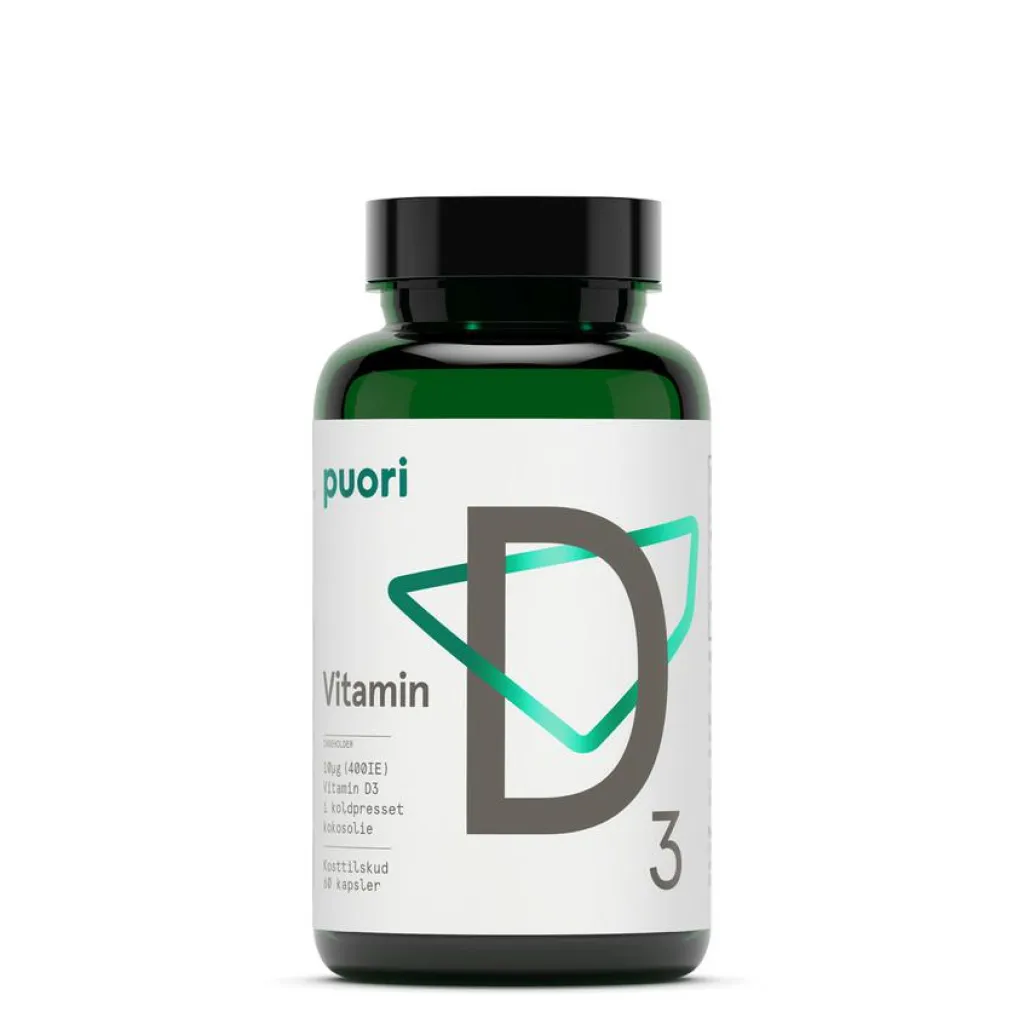 Puori D-Vitamin>Vitamin D3 10 mcg