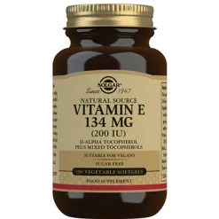 Solgar E-Vitamin<Vitamin E 134 mg