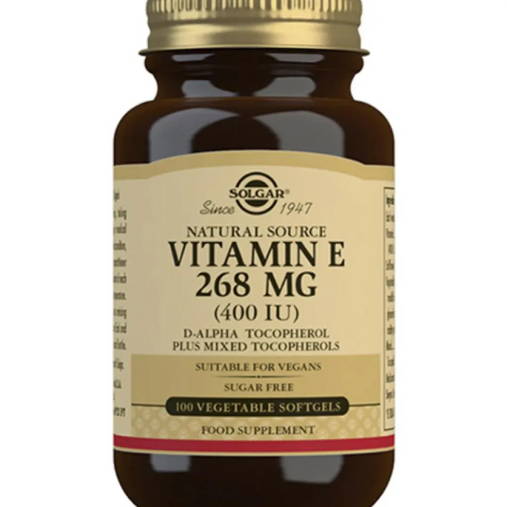 Solgar Vitamin E 268 mg< E-Vitamin
