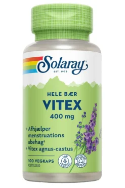 Solaray Vitex 400 mg< Kosttilskud Til Kvinder
