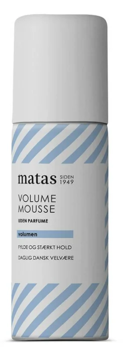 Matas Striber Volume Mousse Stærkt Hold Uden Parfume< Rejsestørrelser