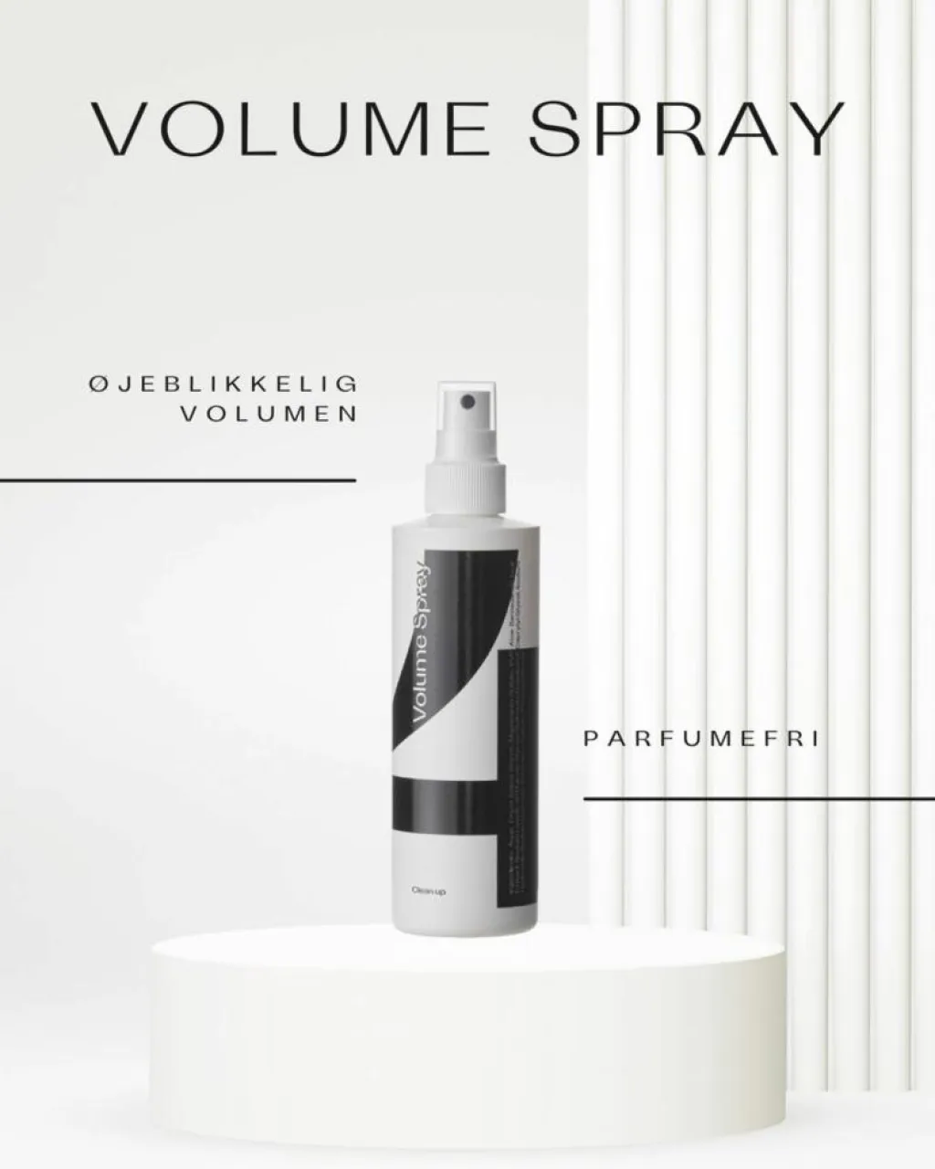 Clean Up Volumen<Volume Spray Nr. 4