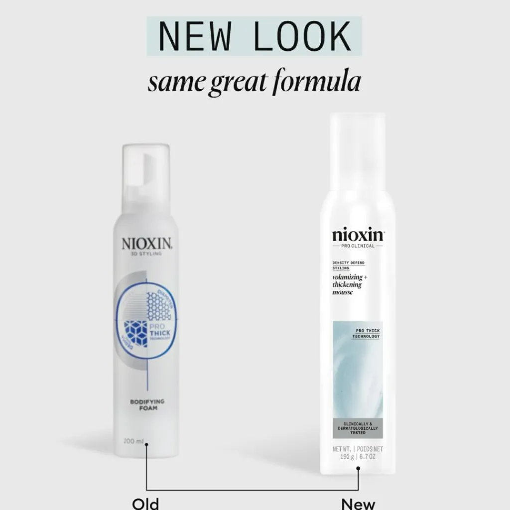 Nioxin Volumizing Thickening Mousse< Volumen