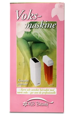 MB Easy Voks & Strips>Wax Heater hårfjerningssæt