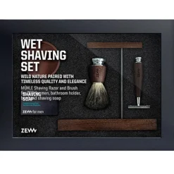 Zew for Men Wet Shaving Set< Skrabere & Blade