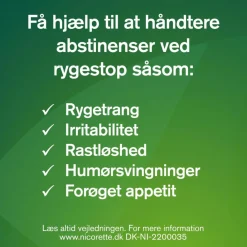 Nicorette® Whitemint 2 mg medicinsk tyggegummi< Nikotintyggegummi|Rygestop