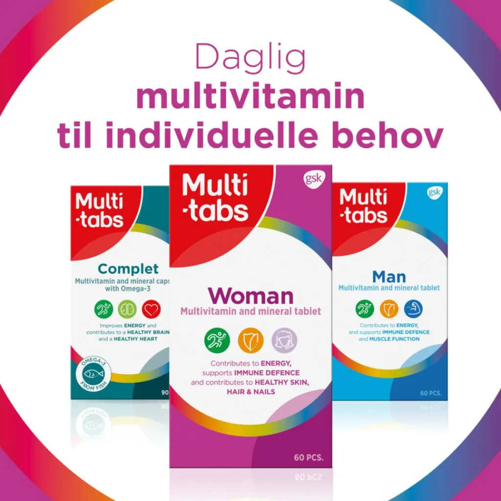 Multi-tabs Kosttilskud Til Kvinder|Multivitaminer>Woman tabletter