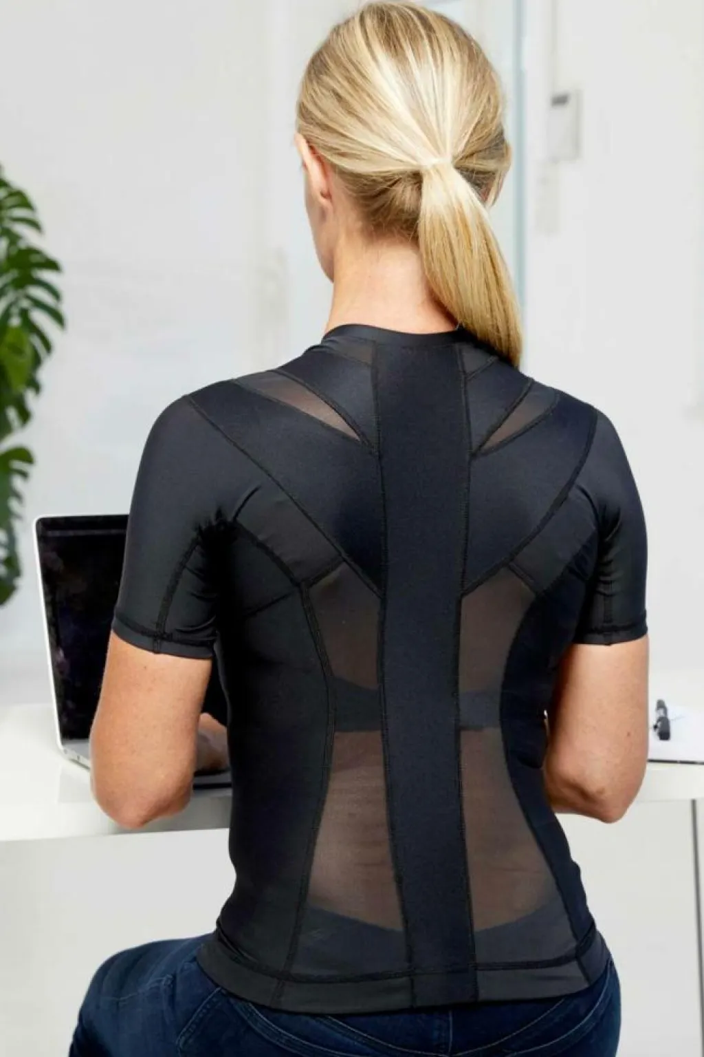 Anodyne Rygstøtte|Rygstøtte<Women's Posture Shirt Zipper