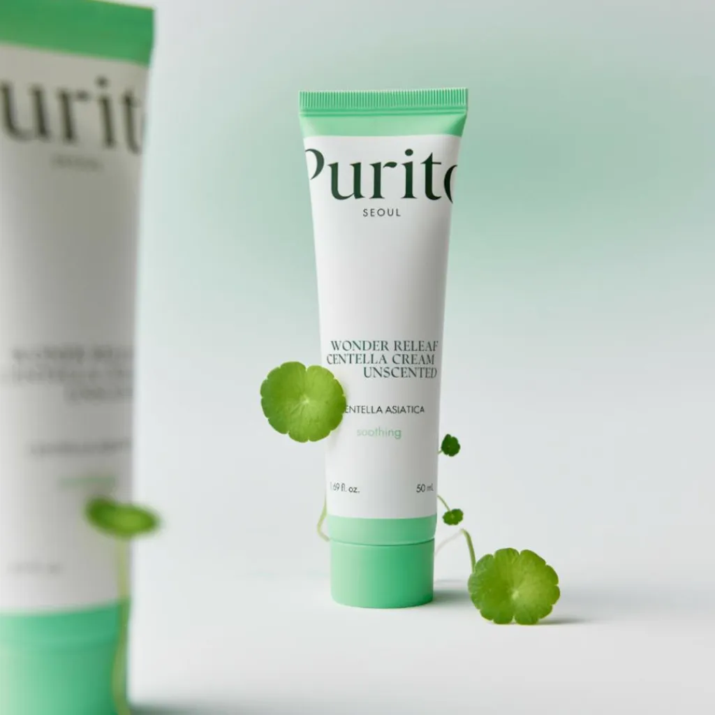 Purito Wonder Releaf Centella Cream Unscented< Natcreme