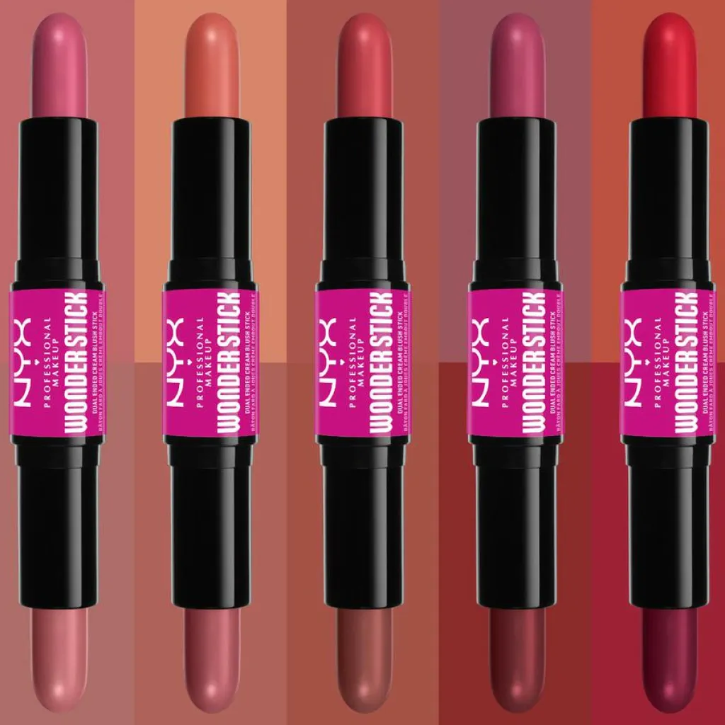 NYX PROFESSIONAL MAKEUP Wonder Stick Dual-Ended Cream Blush Stick< Highlight & Contour