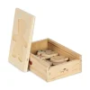 Konges Sløjd Wooden Teddy Dress Up Puzzle Fsc<Børn Spil Og Puslespil