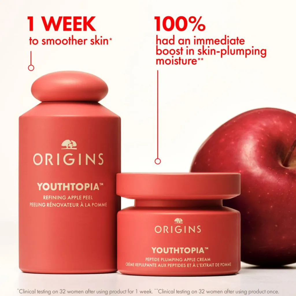 Origins Scrub & Exfoliering>Youthtopia Refining Apple Peel Toner & Exfoliator