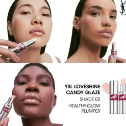 Yves Saint Laurent YSL Loveshine Candy Glaze Lip Gloss Stick< Læbestift
