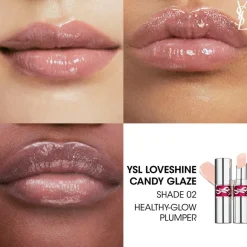 Yves Saint Laurent YSL Loveshine Candy Glaze Lip Gloss Stick< Læbestift