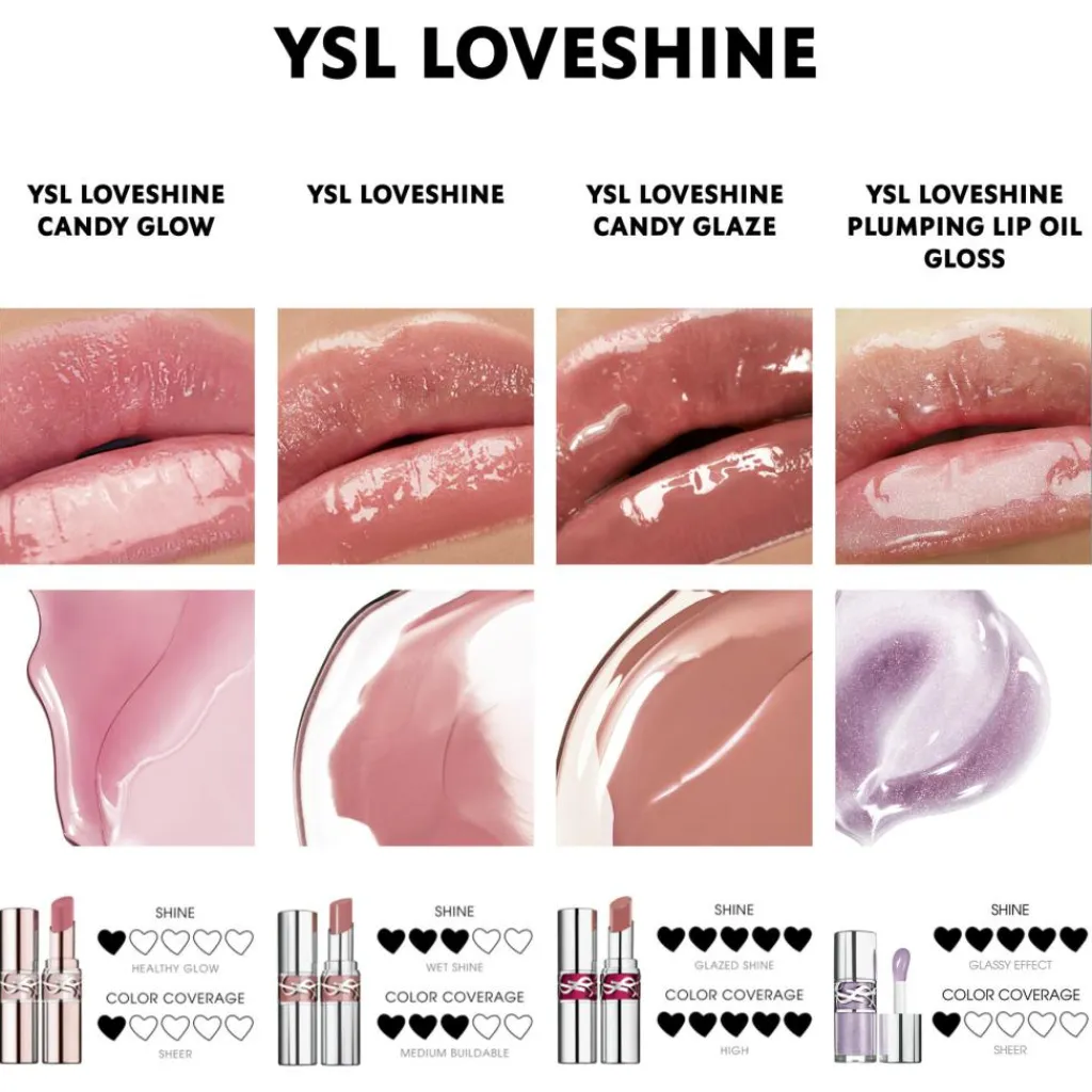 Yves Saint Laurent Læbestift<YSL LOVESHINE Plumping Lip Oil Gloss