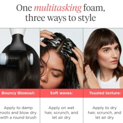 Briogeo Styling Mousse<Yuzu + Plum Oil Miracle Styling Foam