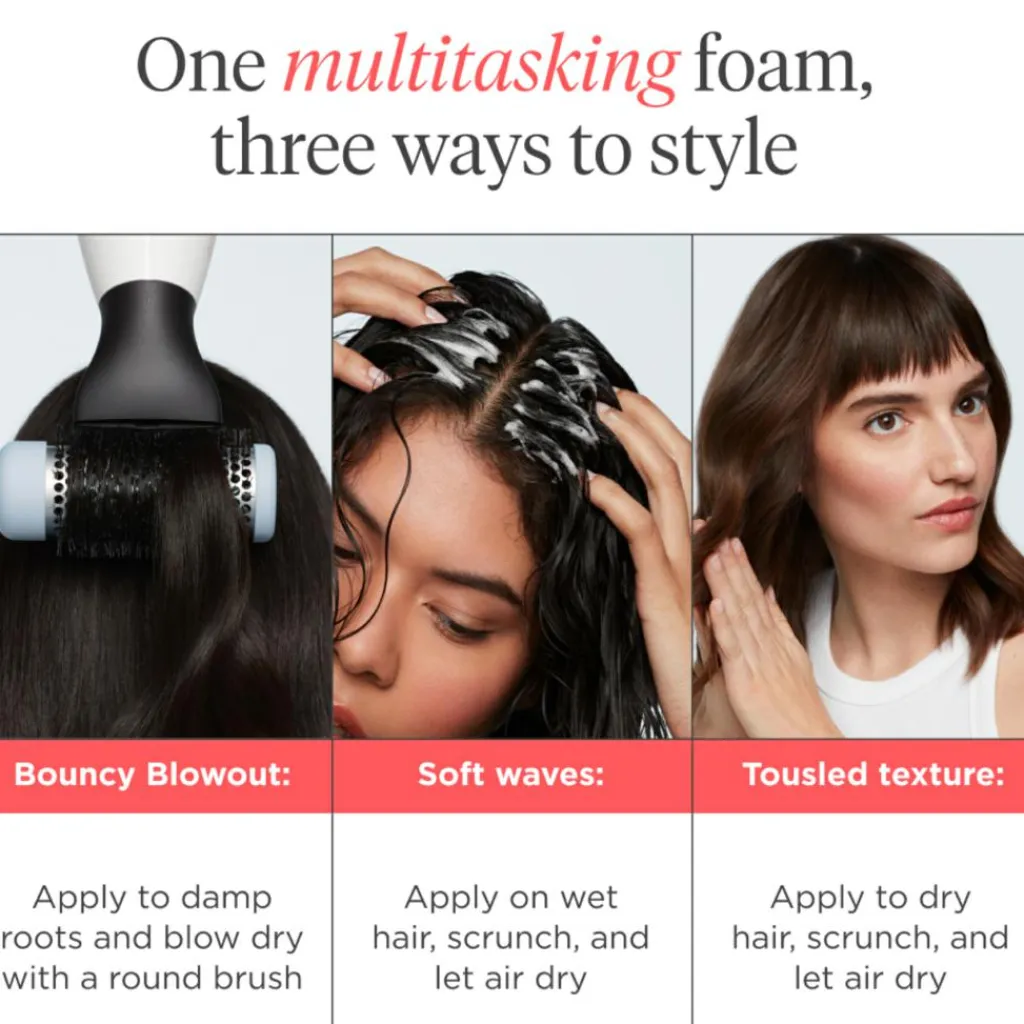 Briogeo Styling Mousse<Yuzu + Plum Oil Miracle Styling Foam