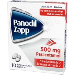 Panodil Zapp< Smerter