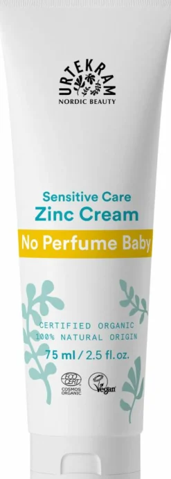 Urtekram Babysalve|Hudpleje Til Børn>Zinc Cream No Perfume Baby