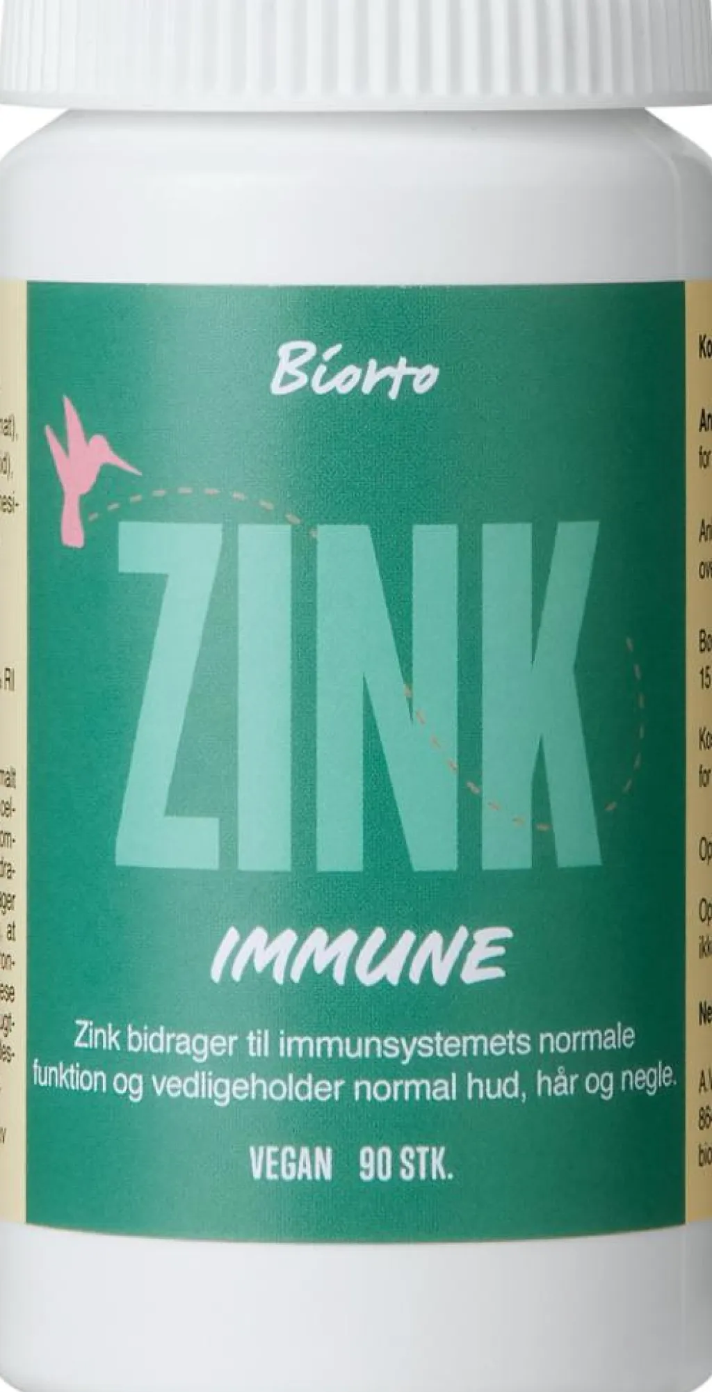 Biorto Zink< Hud, Hår & Negle|Zink