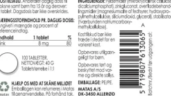Matas Striber Hud, Hår & Negle|Zink<Zink 8 mg