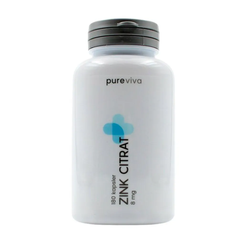 Pureviva Zink Citrat (8 mg)< Zink