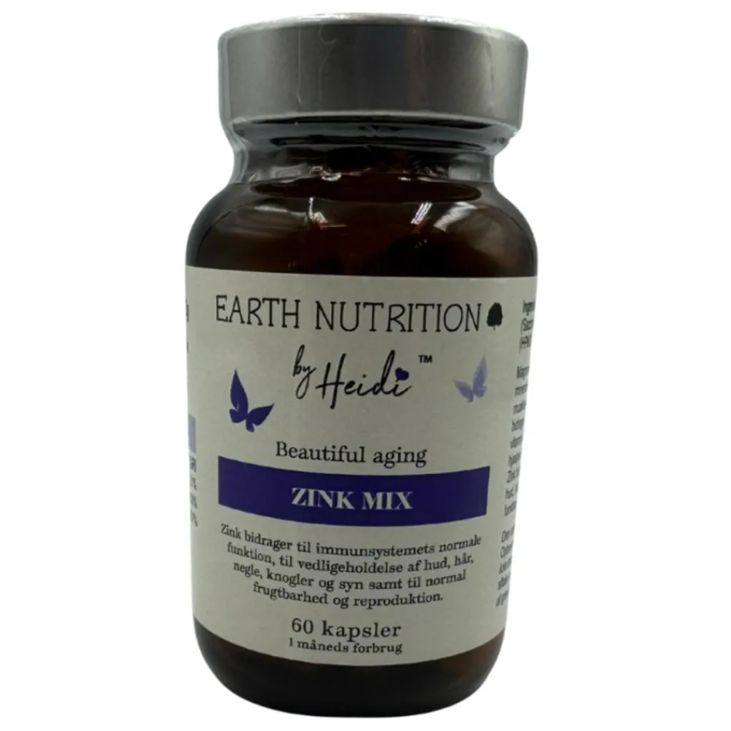 Earth Nutrition Zink Mix< Zink|Multimineraler